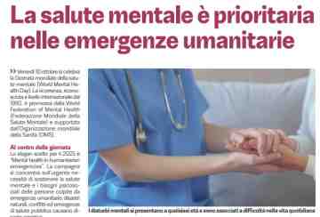 Giornata mondiale della Salute mentale (World Mental Health Day)