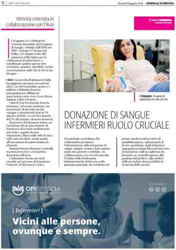 Giornata Mondiale del Donatore di Sangue
