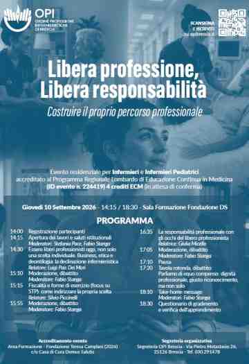 Evento formativo residenziale �Libera Professione, Libera responsabilit�: costruire il proprio percorso professionale�