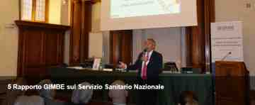 COMUNICATO STAMPA:  5 RAPPORTO GIMBE SUL SERVIZIO SANITARIO NAZIONALE