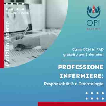 Aperte le iscrizioni al Corso FAD: \