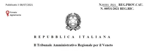 Delibera OSS Veneto: il Tar la sospende. L�udienza di merito fissata al 15 dicembre