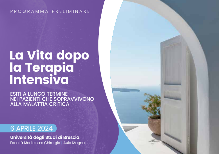 6 aprile 2024 - La vita dopo la terapia intensiva: esiti a lungo termine nei pazienti che sopravvivono alla malattia critica