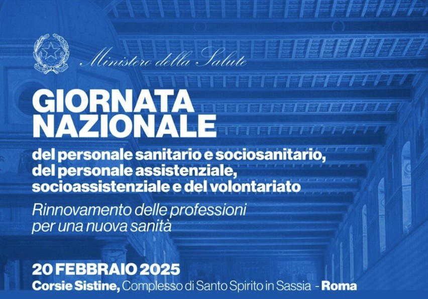 SAVE THE DATE - Giornata Nazionale del personale sanitario e sociosanitario, del personale assistenziale, socioassistenziale e del volontariato